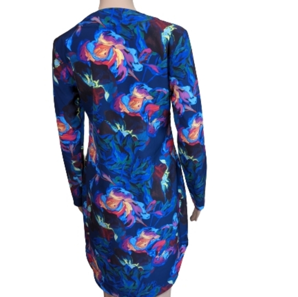 Amanda Uprichard Watercolor Dress Small Petite - Picture 6 of 12